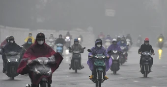 Miền Bắc sắp trải qua chuỗi ngày mưa phùn và sương mù, vùng núi mưa giông
