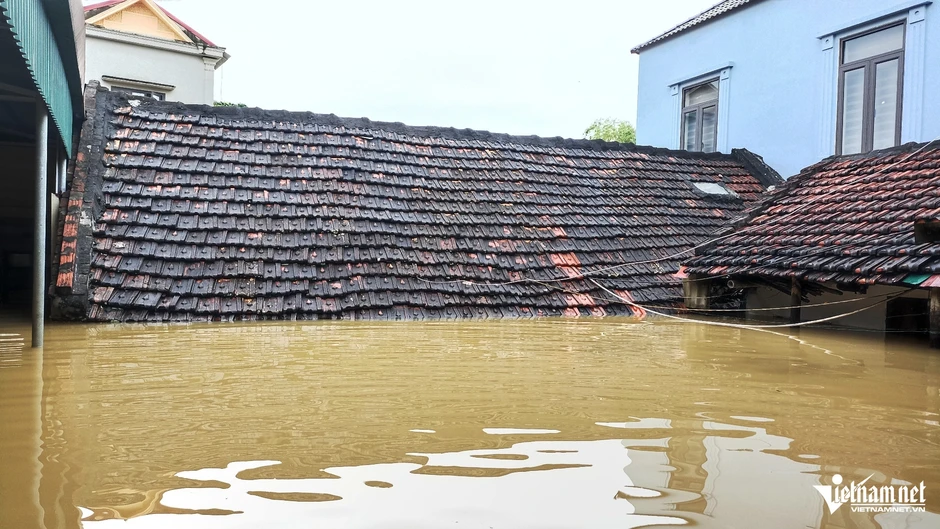 Nước sông dâng cao, hơn 3.000 hộ dân Ninh Bình 'chơi vơi' giữa dòng lũ Nước sông dâng cao, hơn 3.000 hộ dân Ninh Bình 'chơi vơi' giữa dòng lũ