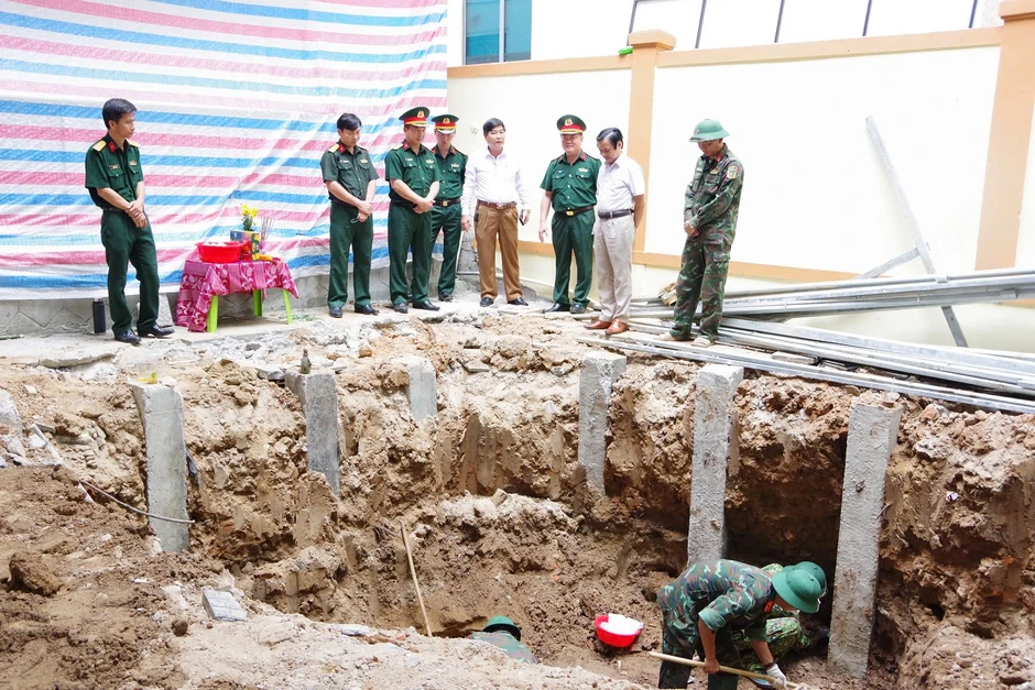 Quảng Trị: Thi công bệnh viện, phát hiện 4 hài cốt liệt sĩ Quảng Trị: Thi công bệnh viện, phát hiện 4 hài cốt liệt sĩ