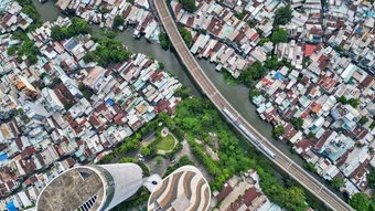 Rạch Văn Thánh ô nhiễm trước dự án cải tạo