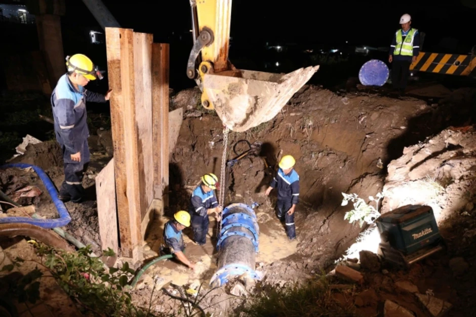 Sawaco hoàn thành thông tuyến ống nước mới phía Nam TP HCM - Báo TinVina Sawaco hoàn thành thông tuyến ống nước mới phía Nam TP HCM - Báo TinVina