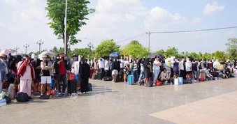 Tiếp nhận 344 công dân Việt Nam từ phía Campuchia bàn giao