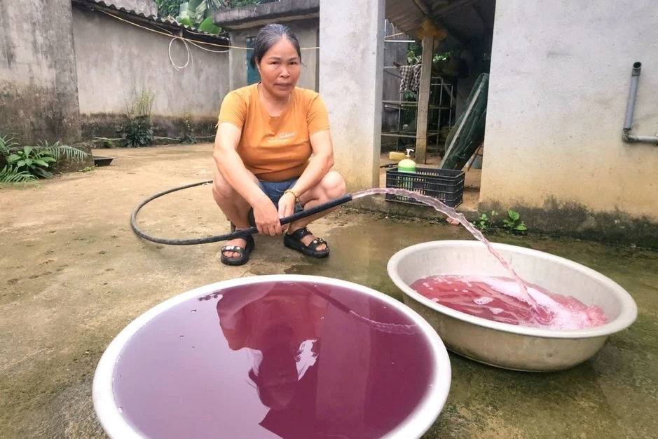 Xả thải khiến giếng nước đổi màu tím, doanh nghiệp bị phạt hơn 1,5 tỷ đồng Xả thải khiến giếng nước đổi màu tím, doanh nghiệp bị phạt hơn 1,5 tỷ đồng