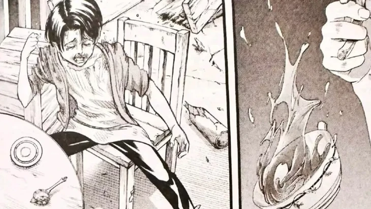Bí mật đau lòng sau cách cầm tách trà kỳ lạ của Levi trong Attack on Titan Bí mật đau lòng sau cách cầm tách trà kỳ lạ của Levi trong Attack on Titan