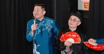 Cường Cá kể chuyện thức đến 3h sáng cùng Xuân Hinh khi quay "Mùi phở"