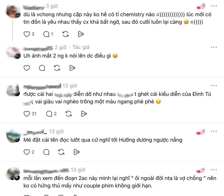 Đình Tú và Ngọc Huyền trong Ngược Đường Ngược Nắng bị chê tơi tả Đình Tú và Ngọc Huyền trong Ngược Đường Ngược Nắng bị chê tơi tả