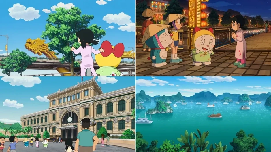 Hàng loạt danh lam thắng cảnh của Việt Nam lên sóng trailer “Doraemon” đặc biệt Hàng loạt danh lam thắng cảnh của Việt Nam lên sóng trailer “Doraemon” đặc biệt