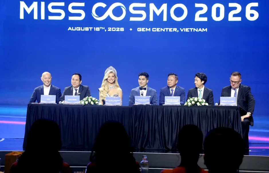 Hơn 90 người đẹp quốc tế đến Việt Nam tranh vương miện Miss Cosmo 2026 Hơn 90 người đẹp quốc tế đến Việt Nam tranh vương miện Miss Cosmo 2026