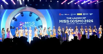 Hơn 90 người đẹp quốc tế đến Việt Nam tranh vương miện Miss Cosmo 2026
