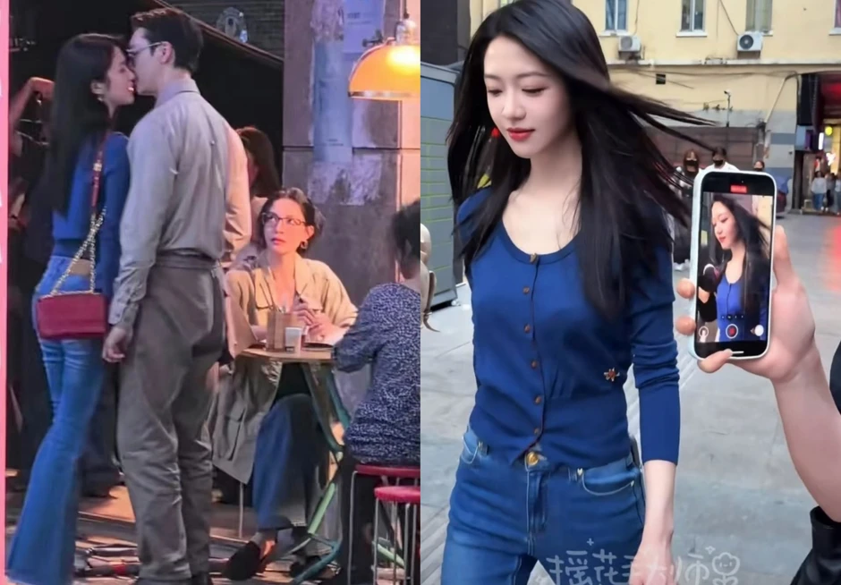 Không thể chê nổi thân hình vuốt ve thị giác của Hướng Hàm Chi