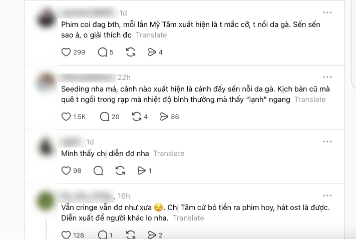 Mỹ Tâm tái xuất màn ảnh: Người khen thoát vai, kẻ chê sượng Mỹ Tâm tái xuất màn ảnh: Người khen thoát vai, kẻ chê sượng