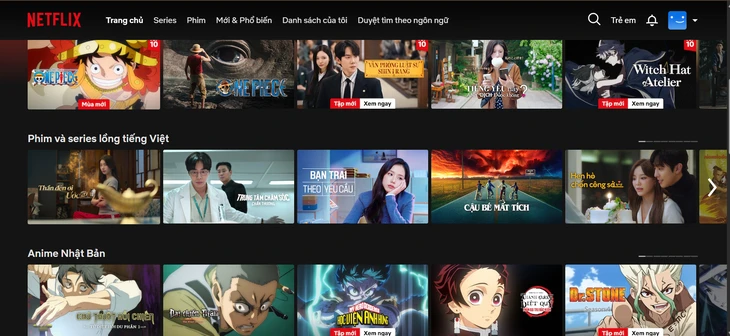Netflix Việt Nam 'rã đông', nhiều anime và phim Hàn cập nhật trở lại Netflix Việt Nam 'rã đông', nhiều anime và phim Hàn cập nhật trở lại
