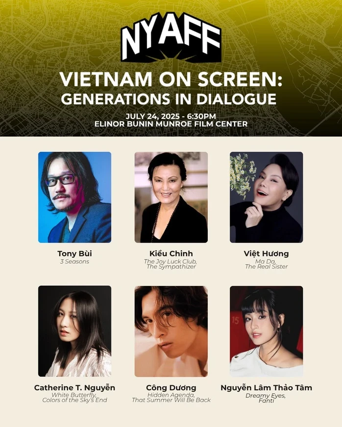 Nghệ sĩ Việt Hương vui mừng trước hành trình nối nghiệp của Catherine T. Nguyen