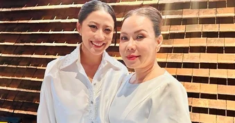 Nghệ sĩ Việt Hương vui mừng trước hành trình nối nghiệp của Catherine T. Nguyen