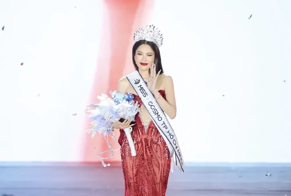 Nguyễn Thị Lệ Nam đăng quang Miss Cosmo TPHCM 2026 Nguyễn Thị Lệ Nam đăng quang Miss Cosmo TPHCM 2026