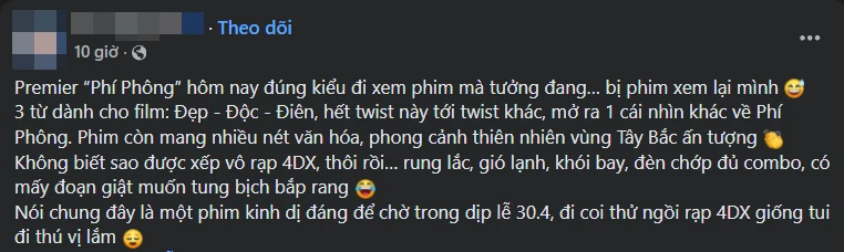 Phí Phông: Quỷ Máu Rừng Thiêng khẳng định vị thế phim kinh dị Việt Phí Phông: Quỷ Máu Rừng Thiêng khẳng định vị thế phim kinh dị Việt
