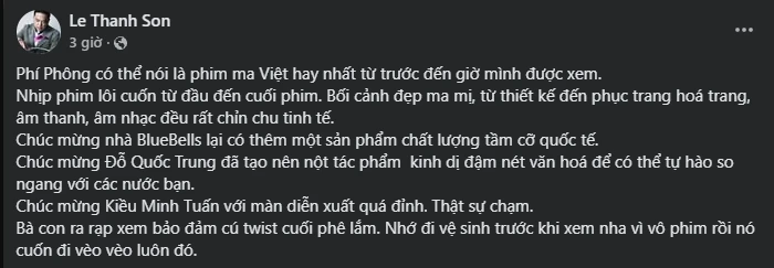 Phí Phông: Quỷ Máu Rừng Thiêng khẳng định vị thế phim kinh dị Việt Phí Phông: Quỷ Máu Rừng Thiêng khẳng định vị thế phim kinh dị Việt
