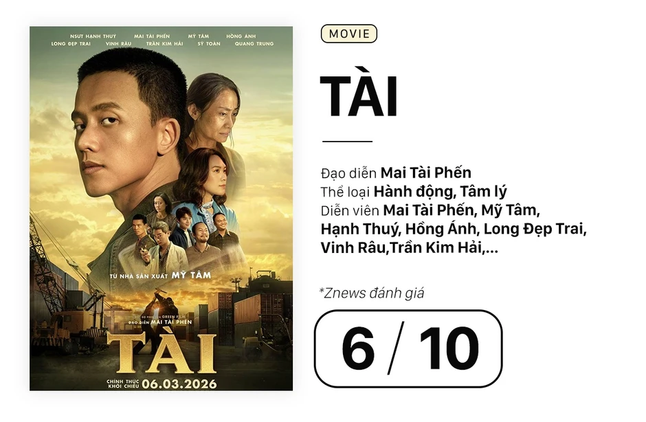Phim 'Tài' dễ xem nhưng cũ