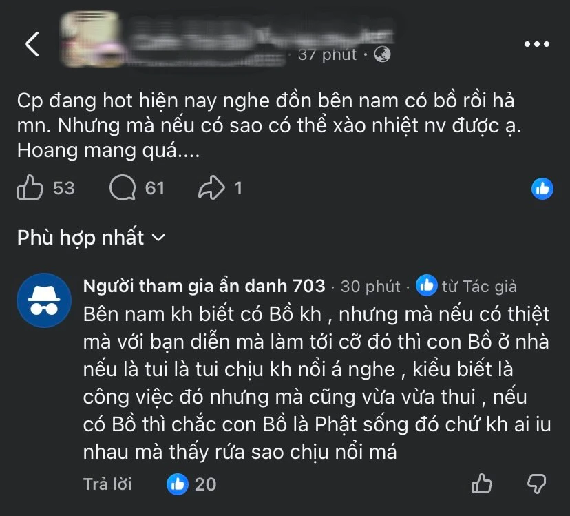 Võ Điền Gia Huy yêu người khác không phải Tam Triều Dâng? Võ Điền Gia Huy yêu người khác không phải Tam Triều Dâng?