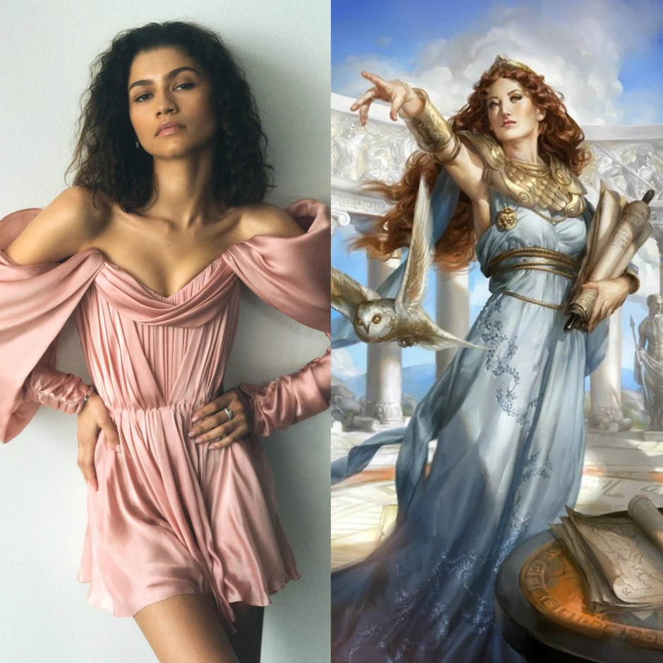 Zendaya gây tranh cãi khi vào vai nữ thần Athena Zendaya gây tranh cãi khi vào vai nữ thần Athena