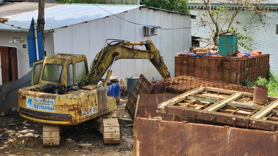 Cận cảnh công trường cầu Vỹ Dạ đình trệ khiến chủ đầu tư Huế 'hết kiên nhẫn'