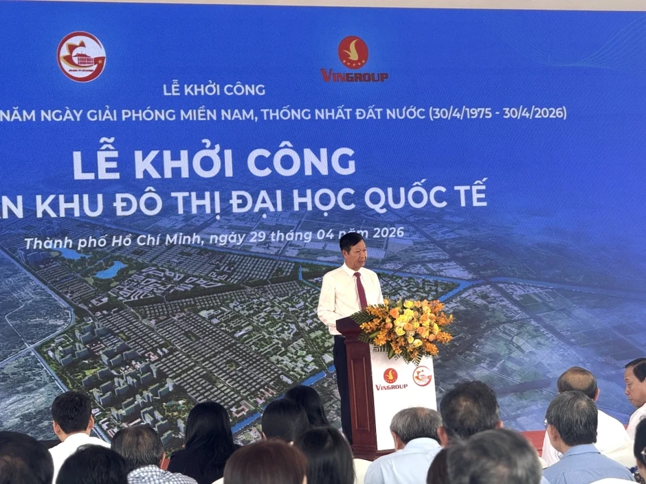 Chính thức khởi công Khu đô thị Đại học Quốc tế 880 ha tại TP.HCM