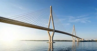 Chốt tĩnh không cầu Phú Mỹ 2, điều chỉnh luồng tàu qua sông Nhà Bè