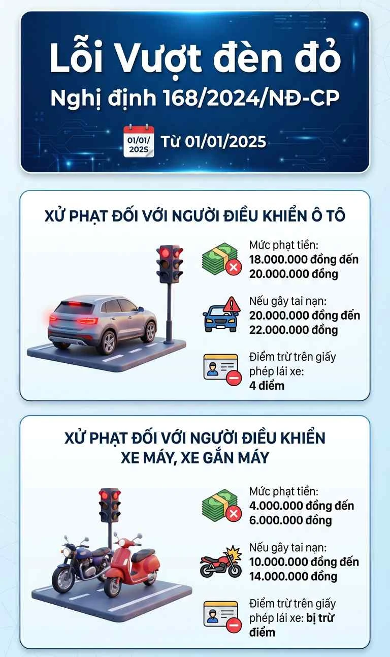 Danh sách phạt nguội 2026: 330 Chủ xe máy , ô tô cần nộp phạt ngay