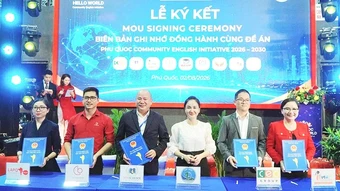 Dạy tiếng Anh cho người dân Phú Quốc