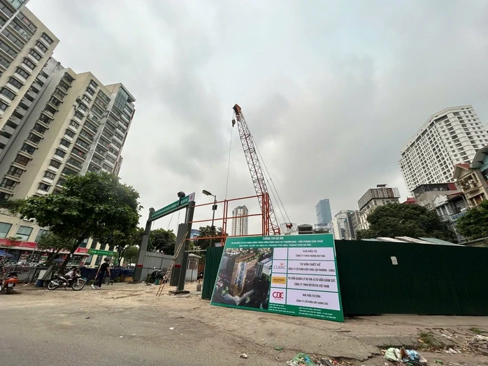 Dự án có động thái bất ngờ sau khi bị Hà Nội "điểm tên" chậm tiến độ Dự án có động thái bất ngờ sau khi bị Hà Nội "điểm tên" chậm tiến độ
