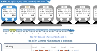 Đường sắt lần đầu giảm giá vé bằng AI, có chặng rẻ hơn đến 35%