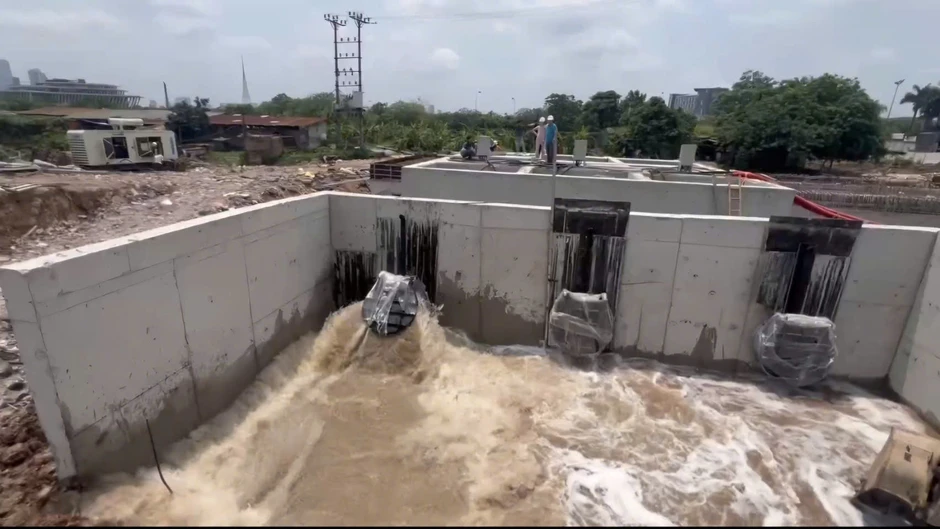 Hà Nội chạy thử loạt trạm bơm, tăng tốc chống ngập trước mùa mưa 2026 Hà Nội chạy thử loạt trạm bơm, tăng tốc chống ngập trước mùa mưa 2026