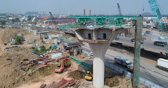 Hàng loạt công trình rút ngắn thời gian về đích