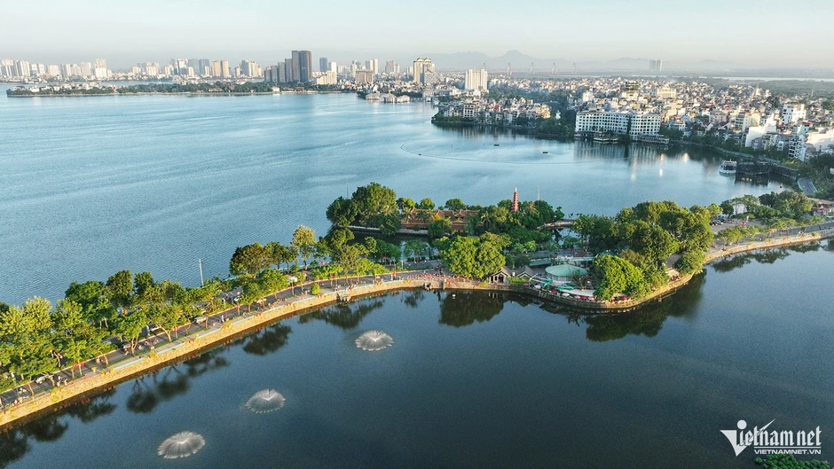 Hồ Tây sẽ có đường ven hồ mở rộng bằng cầu cạn trên mặt nước Hồ Tây sẽ có đường ven hồ mở rộng bằng cầu cạn trên mặt nước