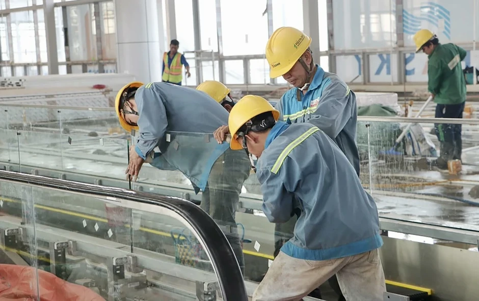 Hơn 7.300 nhân lực tăng tốc thi công sân bay Long Thành trong mùa mưa Hơn 7.300 nhân lực tăng tốc thi công sân bay Long Thành trong mùa mưa