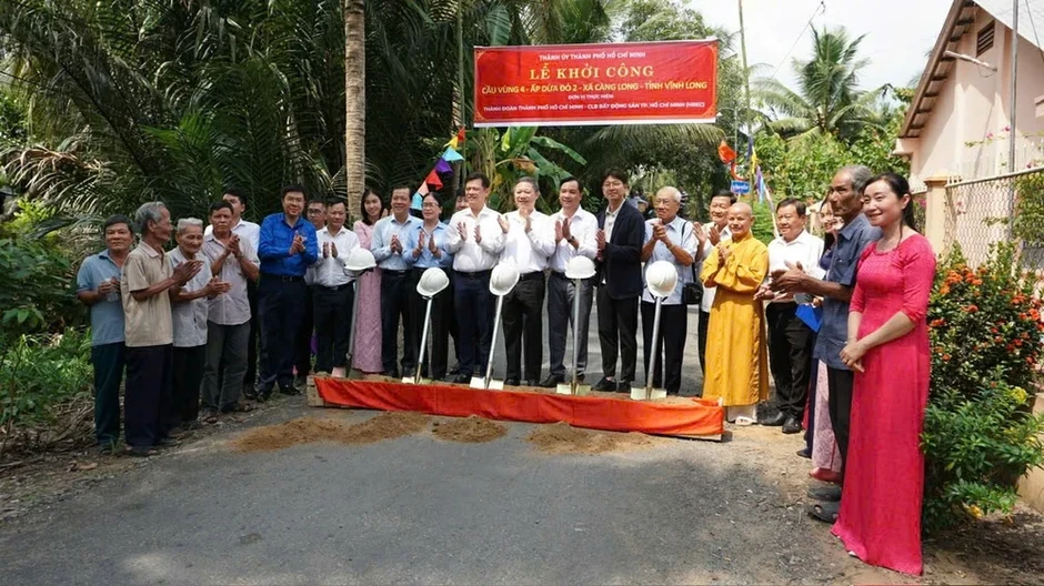 Khởi công cầu Vùng 4 với kinh phí hơn 5,4 tỷ đồng từ nguồn xã hội hóa