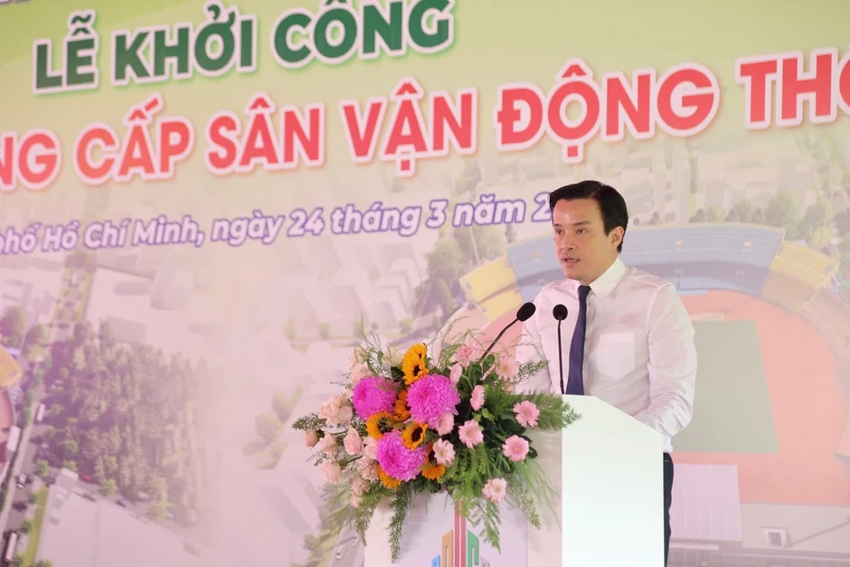 Khởi công dự án cải tạo, nâng cấp sân vận động Thống Nhất gần 320 tỉ đồng Khởi công dự án cải tạo, nâng cấp sân vận động Thống Nhất gần 320 tỉ đồng