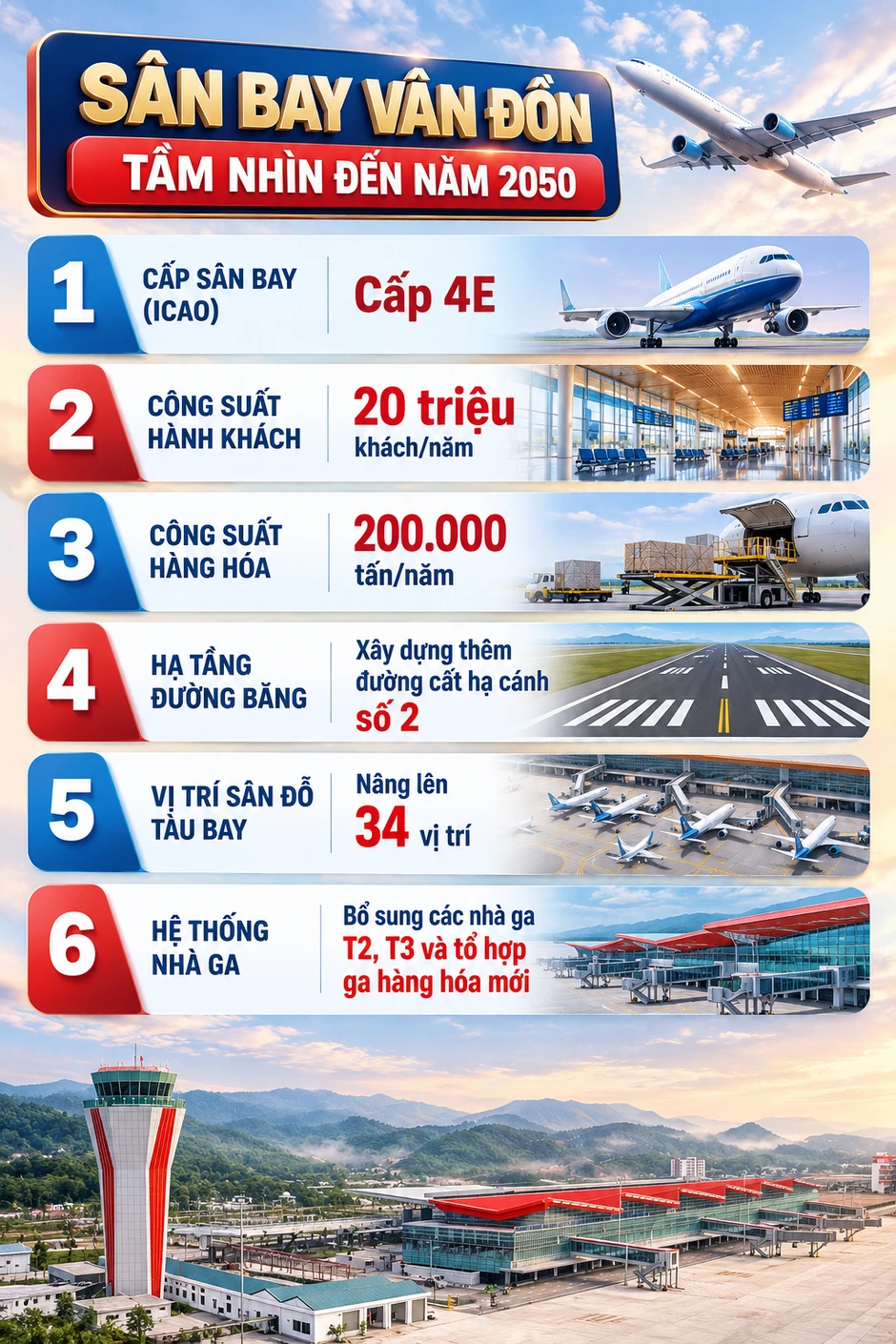 Không phải Nội Bài hay Tân Sơn Nhất, một sân bay Việt Nam lập kỷ lục 7 lần liên tiếp xếp hạng top đầu châu Á