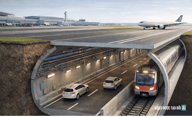 Kiến nghị bất ngờ về hầm ngầm xuyên sân bay chưa từng có tiền lệ ở Việt Nam, 2,9km trị giá 10.000 tỷ đồng Kiến nghị bất ngờ về hầm ngầm xuyên sân bay chưa từng có tiền lệ ở Việt Nam, 2,9km trị giá 10.000 tỷ đồng