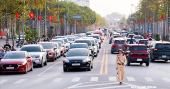 Một tỉnh miền Trung có hơn 4.700 xe ô tô đăng ký mới từ đầu năm 2026