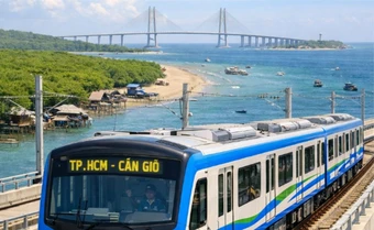 Năm 2028 khai thác tuyến đường sắt đô thị TP.HCM - Cần Giờ