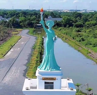 Tây Ninh: Dừng thi công tượng ‘Nữ thần Khai phóng’