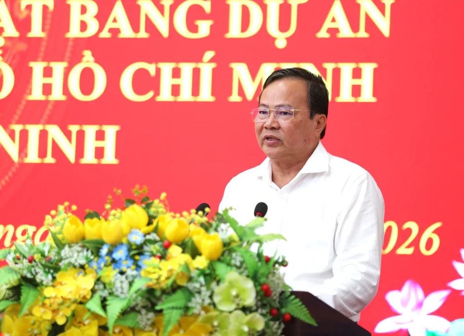 Tây Ninh phát động 90 ngày đêm giải phóng 675 ha mặt bằng cho Vành đai 4 TP.HCM Tây Ninh phát động 90 ngày đêm giải phóng 675 ha mặt bằng cho Vành đai 4 TP.HCM