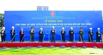 Thái Nguyên triển khai dự án tuyến đê Hữu Cầu hơn 8.500 tỷ đồng chống ngập lụt