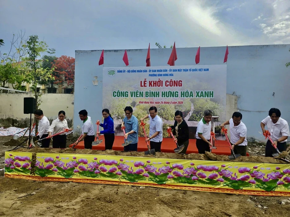 TP.HCM: Khởi công công viên phục vụ người dân tại phường Bình Hưng Hòa TP.HCM: Khởi công công viên phục vụ người dân tại phường Bình Hưng Hòa