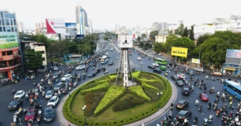 TP.HCM thí điểm điều chỉnh giao thông tại vòng xoay Điện Biên Phủ - Nguyễn Bỉnh Khiêm