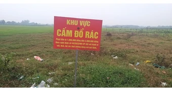 Truy vết người đổ trộm rác