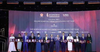 Vinh danh loạt doanh nghiệp bất động sản
