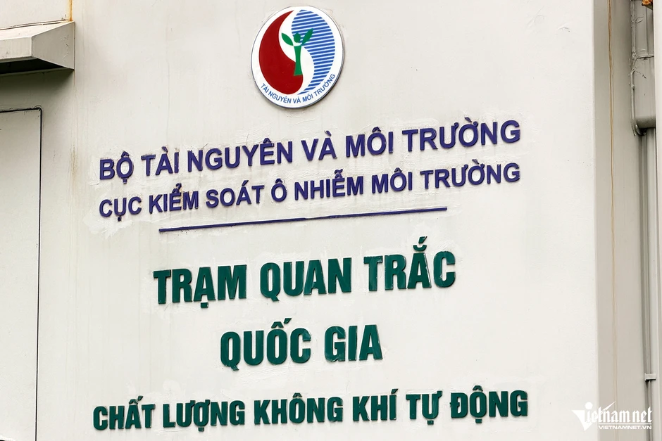 Vụ sai phạm trong hệ thống quan trắc môi trường: Cận cảnh trạm ở Hà Nội Vụ sai phạm trong hệ thống quan trắc môi trường: Cận cảnh trạm ở Hà Nội