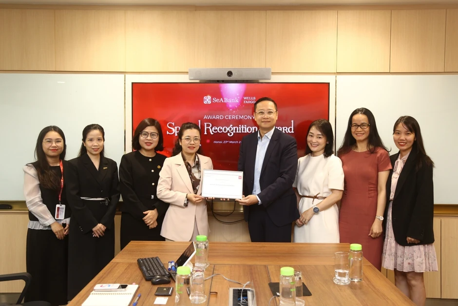 “Ngân hàng được công nhận đặc biệt về thanh toán quốc tế 2024-2025” cho SeABank “Ngân hàng được công nhận đặc biệt về thanh toán quốc tế 2024-2025” cho SeABank